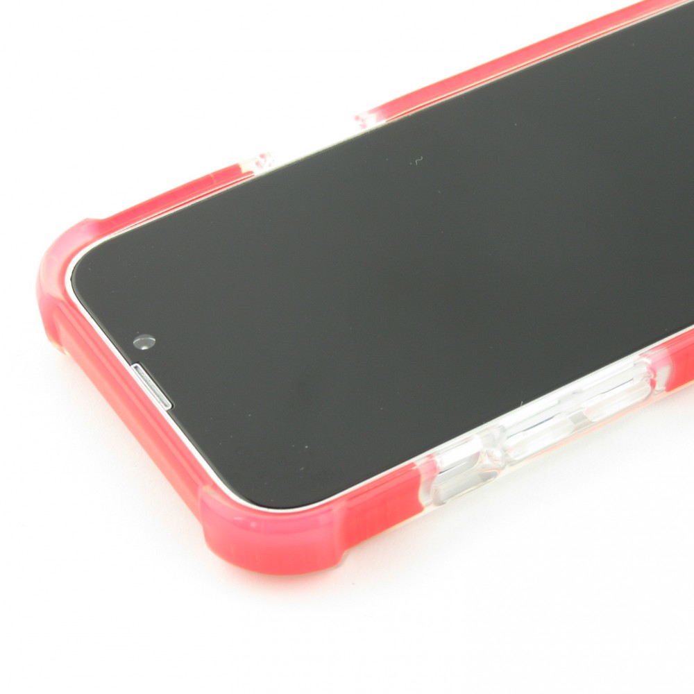 Coque iPhone 13 -  Bumper Stripes - Rouge