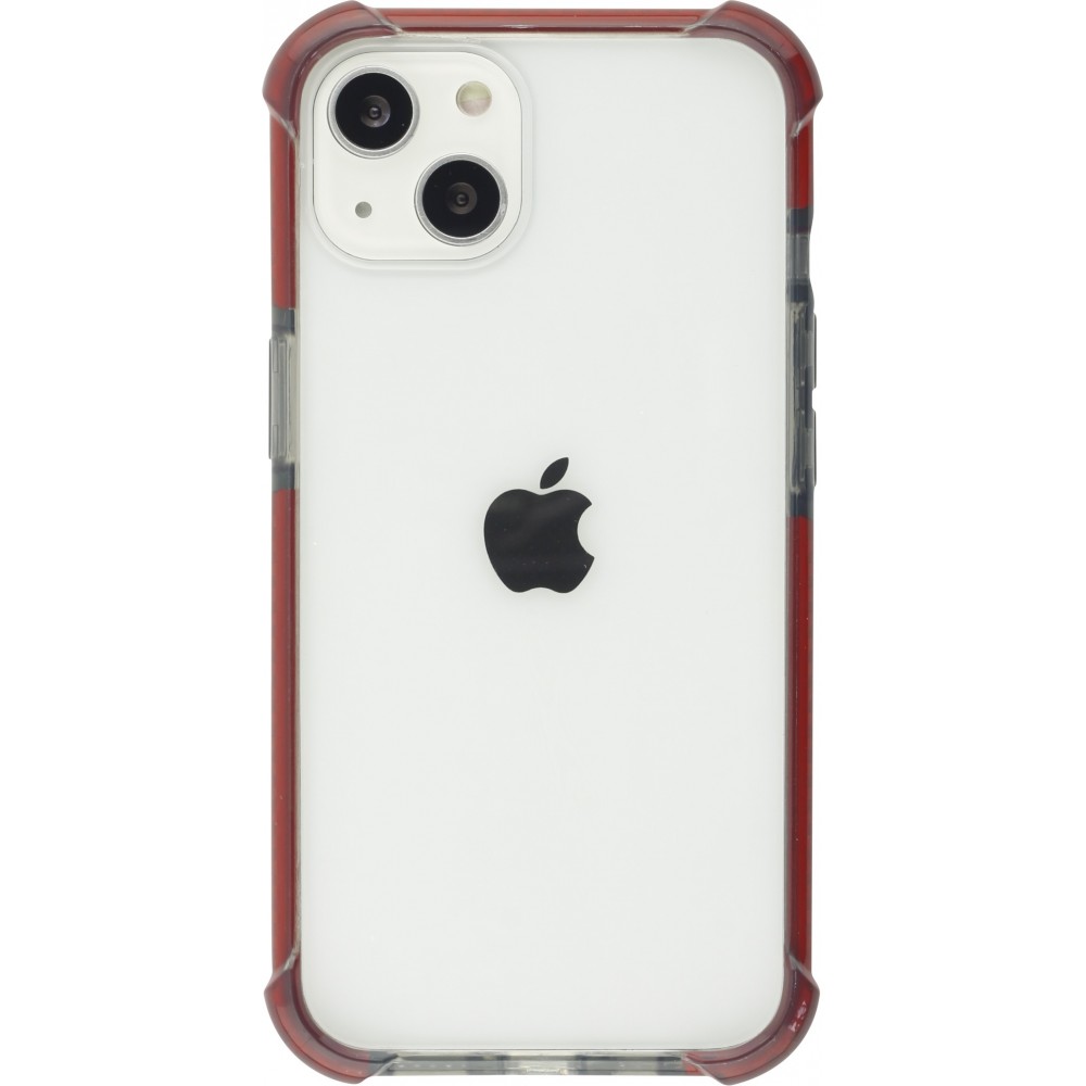 Coque iPhone 13 -  Bumper Stripes bordeaux