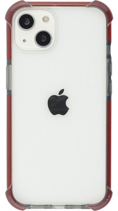 Coque iPhone 13 -  Bumper Stripes bordeaux