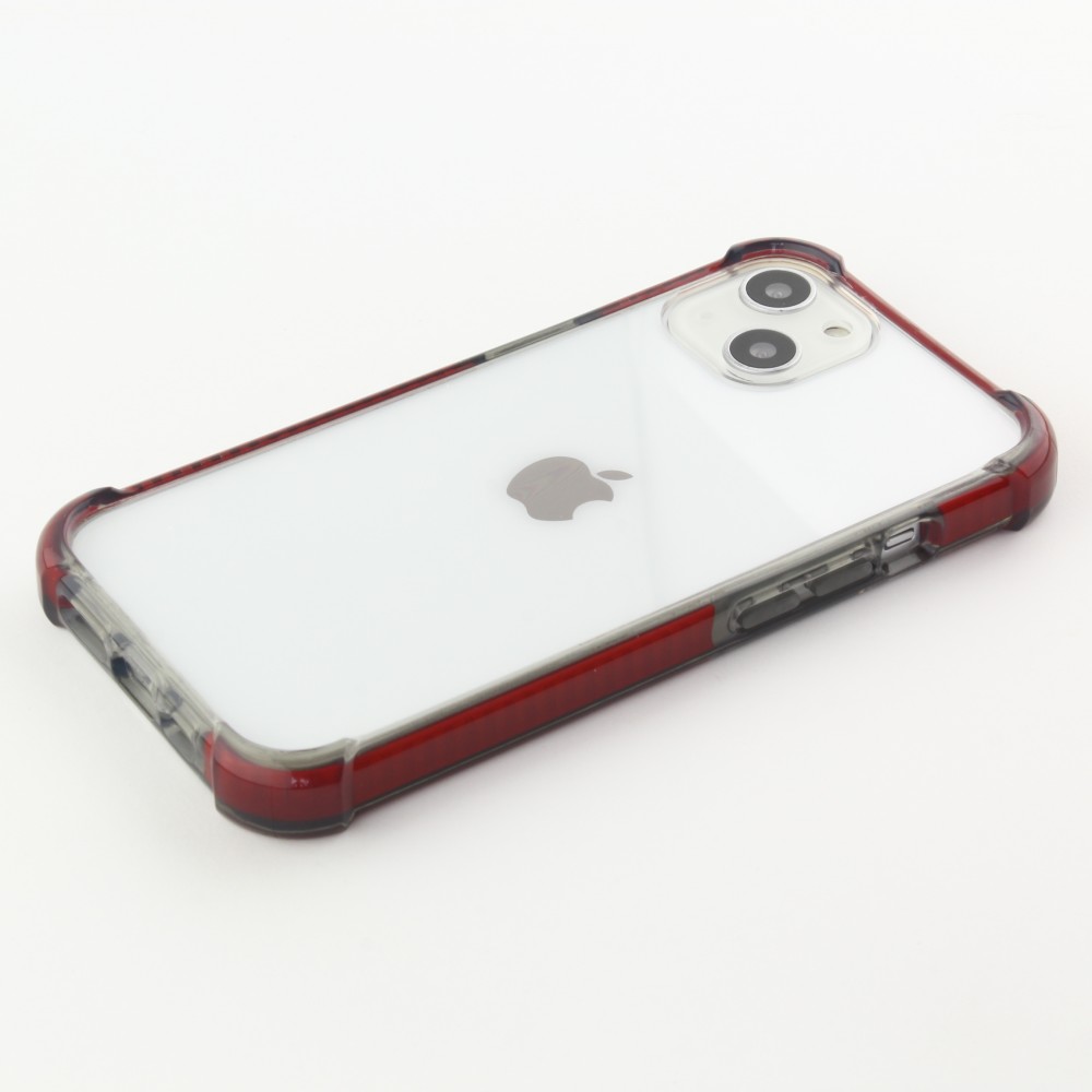 iPhone 13 Case Hülle -  Bumper Stripes Burgund