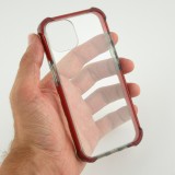 iPhone 13 Case Hülle -  Bumper Stripes Burgund