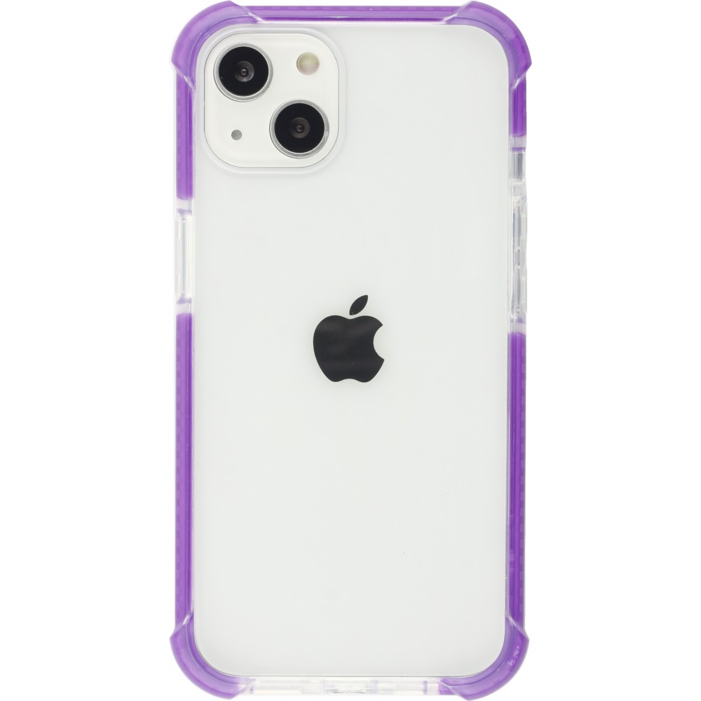 Coque iPhone 13 mini -  Bumper Stripes - Violet