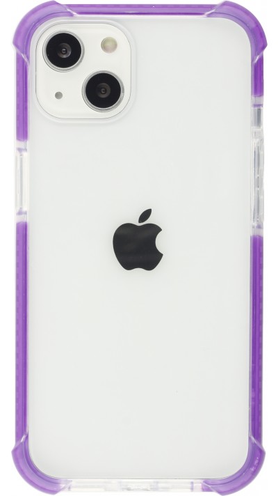 Hülle iPhone 13 mini -  Bumper Stripes - Violett