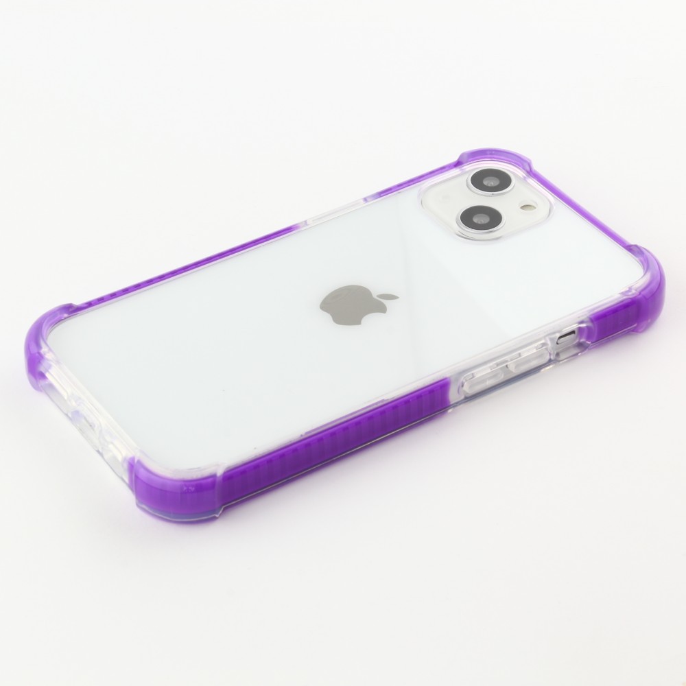 Coque iPhone 13 -  Bumper Stripes - Violet