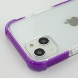 iPhone 13 Case Hülle -  Bumper Stripes - Violett