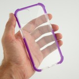 Coque iPhone 13 -  Bumper Stripes - Violet