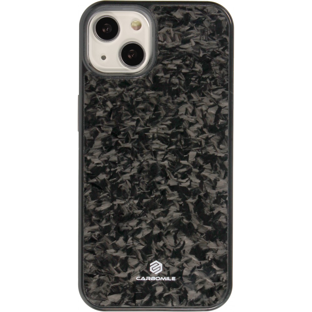 Hülle iPhone 13 mini - Carbomile Forged Carbon