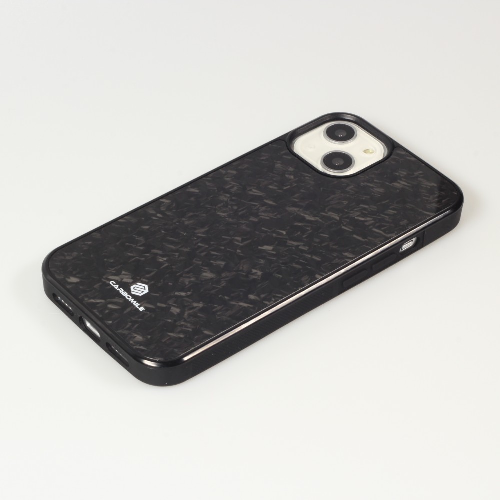 Hülle iPhone 13 mini - Carbomile Forged Carbon