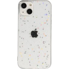 Coque iPhone 13 - Clear Bubble Stars - Transparent