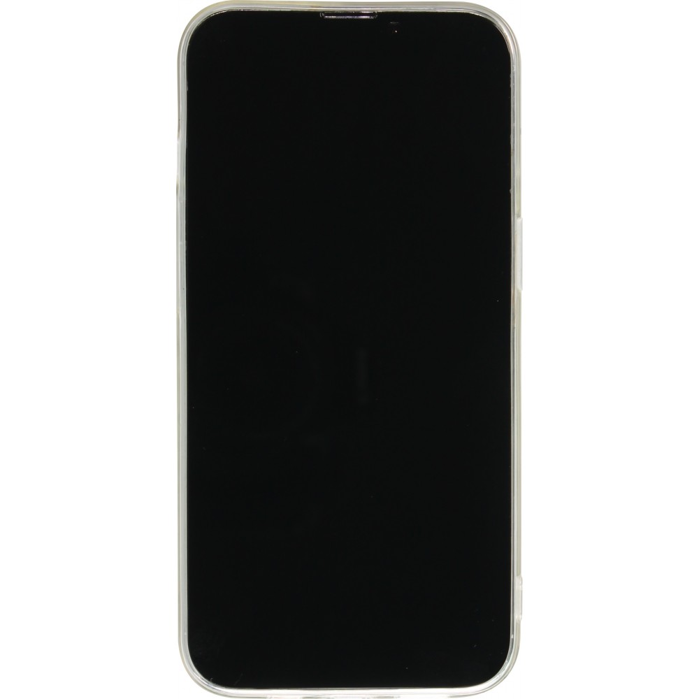Hülle iPhone 13 - Klare Blasensterne  - Transparent