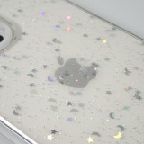Coque iPhone 13 mini - Clear Bubble Stars - Transparent