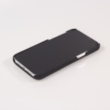 iPhone 13 Case Hülle - 3D stylische Daunenjacke Design mit Ziernaht - Schwarz