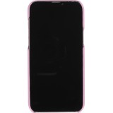 iPhone 13 Case Hülle - 3D stylische Daunenjacke Design mit Ziernaht - Rosa