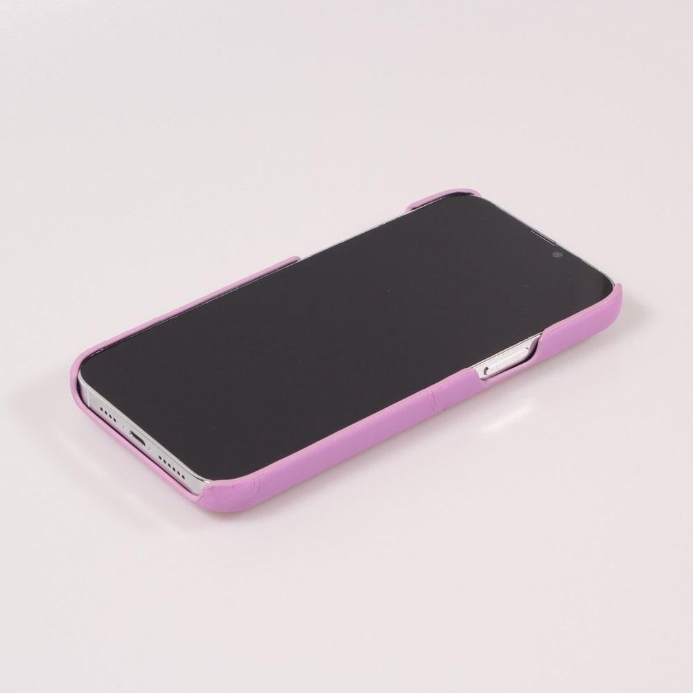 iPhone 13 Case Hülle - 3D stylische Daunenjacke Design mit Ziernaht - Rosa