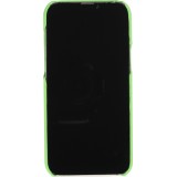 iPhone 13 Case Hülle - 3D stylische Daunenjacke Design mit Ziernaht - Grün