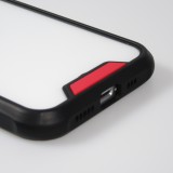iPhone 13 Case Hülle - Dual Tone Bumper Mat Glass - Schwarz