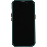 Coque iPhone 13 - Dual Tone Bumper Mat Glass - Vert foncé