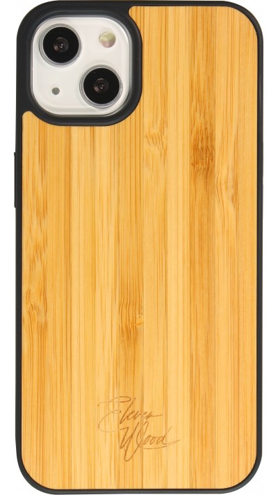 Coque iPhone 13 mini - Eleven Wood Bamboo