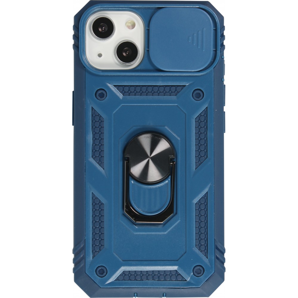 iPhone 13 Case Hülle - Full Body Armor Military-Grade - Blau