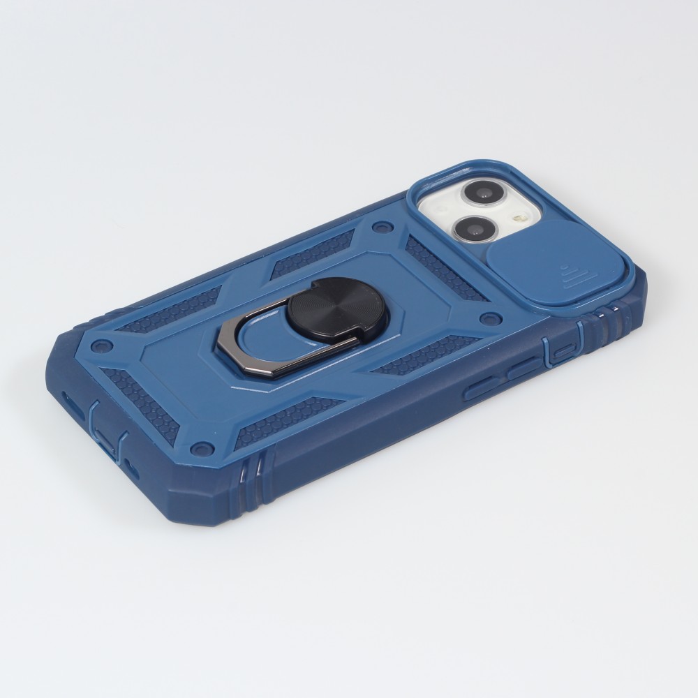 iPhone 13 Case Hülle - Full Body Armor Military-Grade - Blau