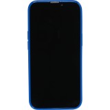 Coque iPhone 13 - Gel Coeur 3D relief - Bleu