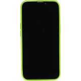 Coque iPhone 13 - Gel Coeur 3D relief - Vert