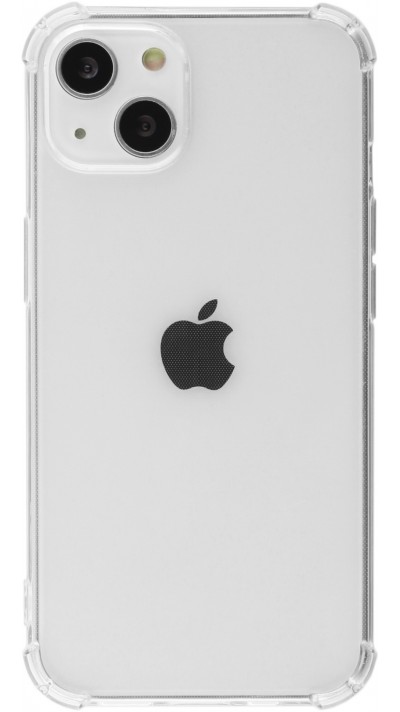 iPhone 13 Case Hülle - Gummi Transparent Gel Bumper mit extra Schutz für Ecken Antischock