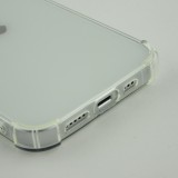 Coque iPhone 13 - Gel Transparent Silicone Bumper anti-choc avec protections pour coins