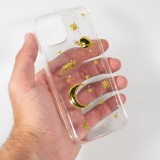 Coque iPhone 13 mini - Glass 3D Espace - Transparent
