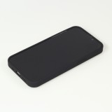 Coque iPhone 13 - Luxury Matelassé diamant - Noir