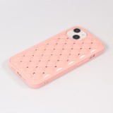 Hülle iPhone 13 - Luxury gewölbt Diamant - Rosa