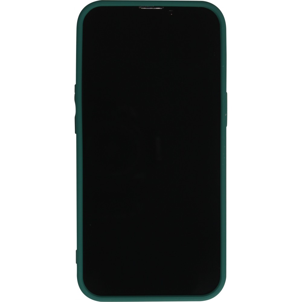 Hülle iPhone 13 - Luxury gewölbt Diamant - Dunkelgrün