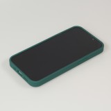 Coque iPhone 13 - Luxury Matelassé diamant - Vert foncé