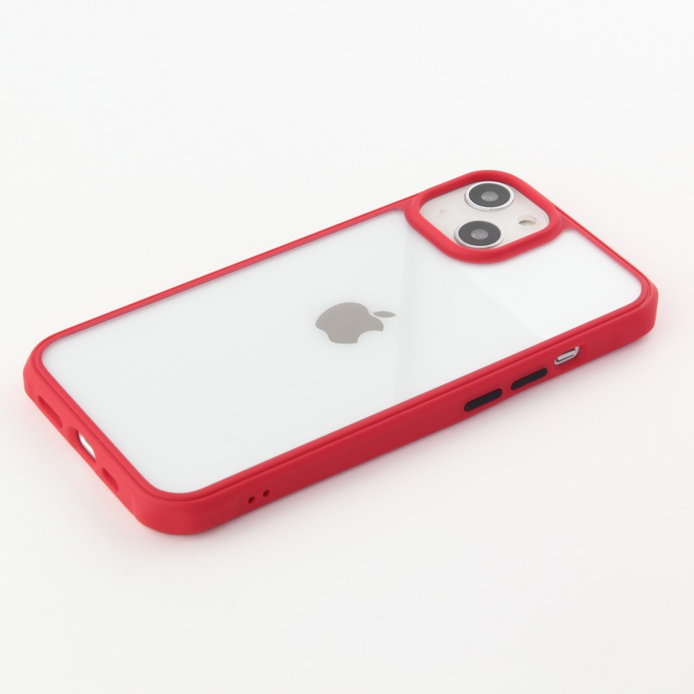 Coque iPhone 13 - Mat Glass - Rouge