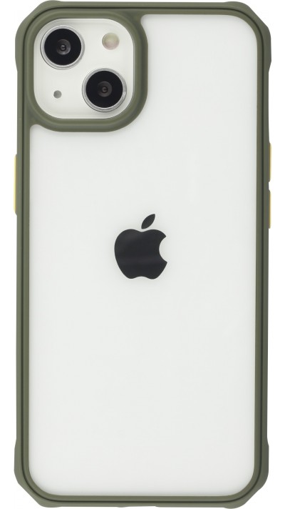 Coque iPhone 13 - Mat Glass - Vert foncé