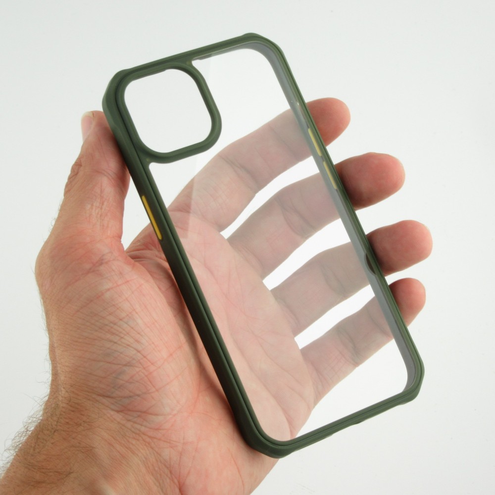 iPhone 13 Case Hülle - Mat Glass - Dunkelgrün