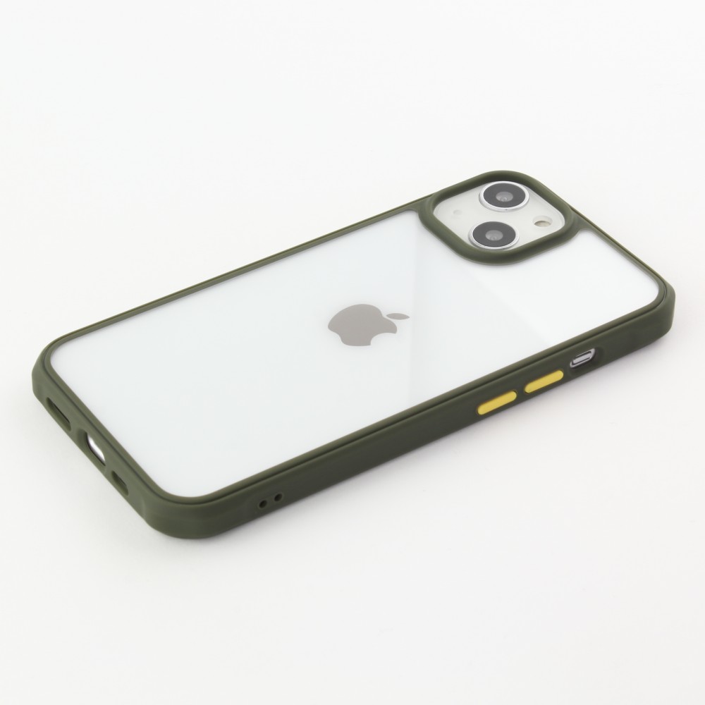 Coque iPhone 13 - Mat Glass - Vert foncé