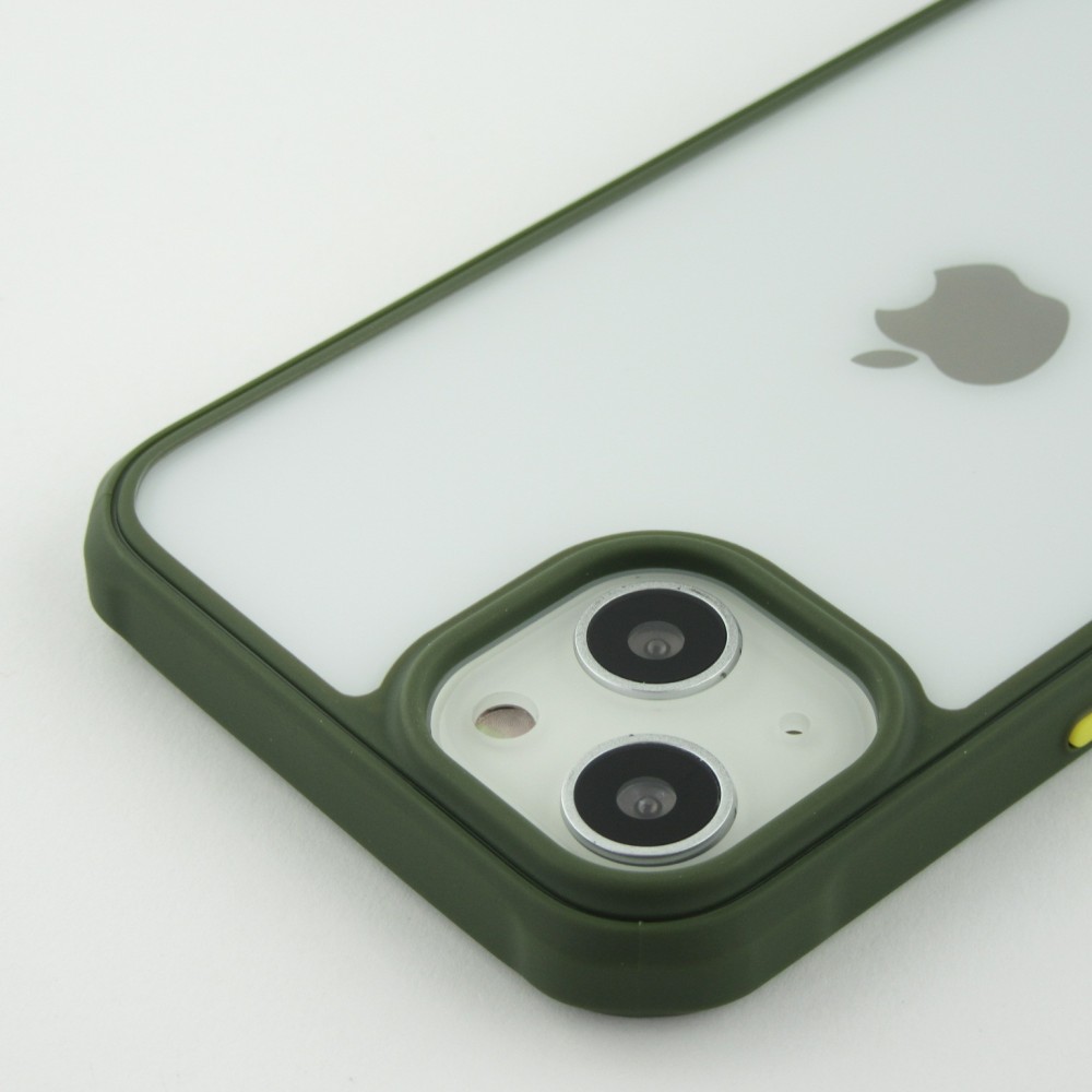 Coque iPhone 13 - Mat Glass - Vert foncé