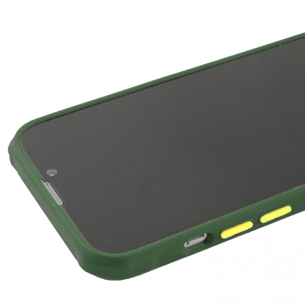 Coque iPhone 13 - Mat Glass - Vert foncé