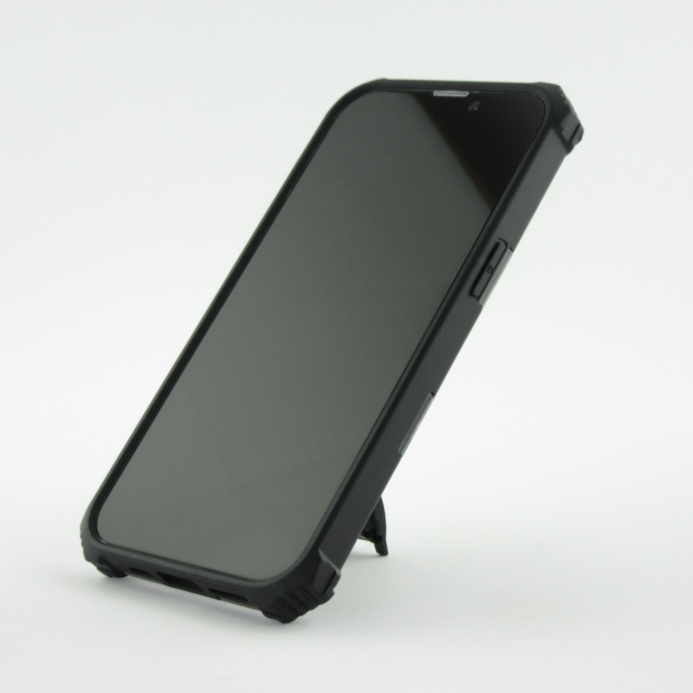 Coque iPhone 13 Pro Max - Armor Camo - Brun