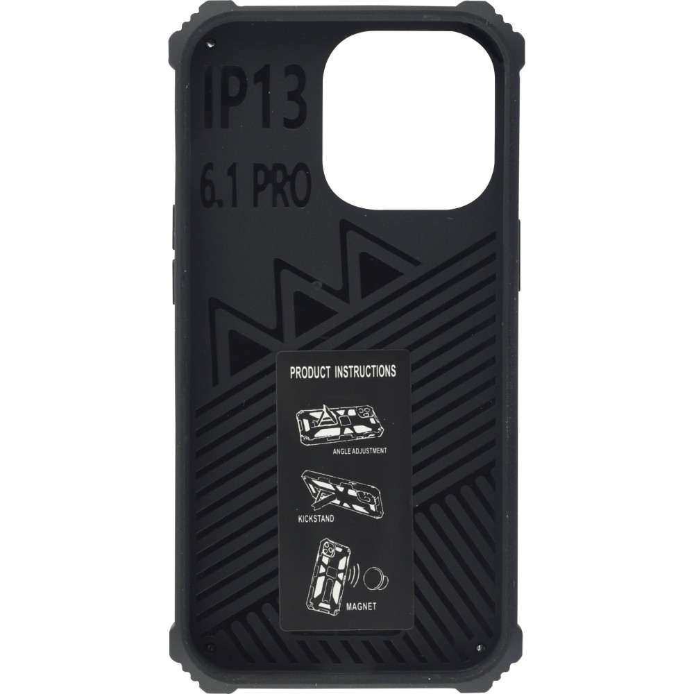 Coque iPhone 13 Pro Max - Armor Camo - Brun