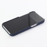 Coque iPhone 13 Pro Max - Basic cuir - Bleu