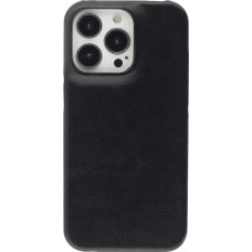 Coque iPhone 13 Pro - Basic cuir - Noir