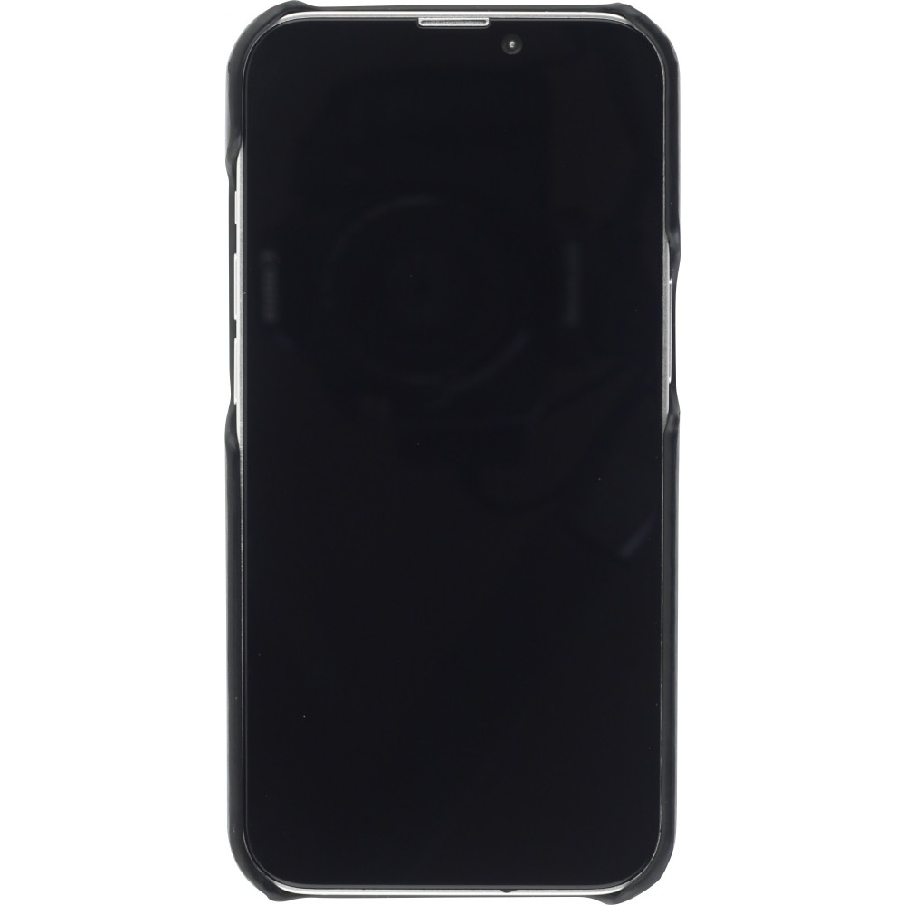Coque iPhone 13 Pro - Basic cuir - Noir