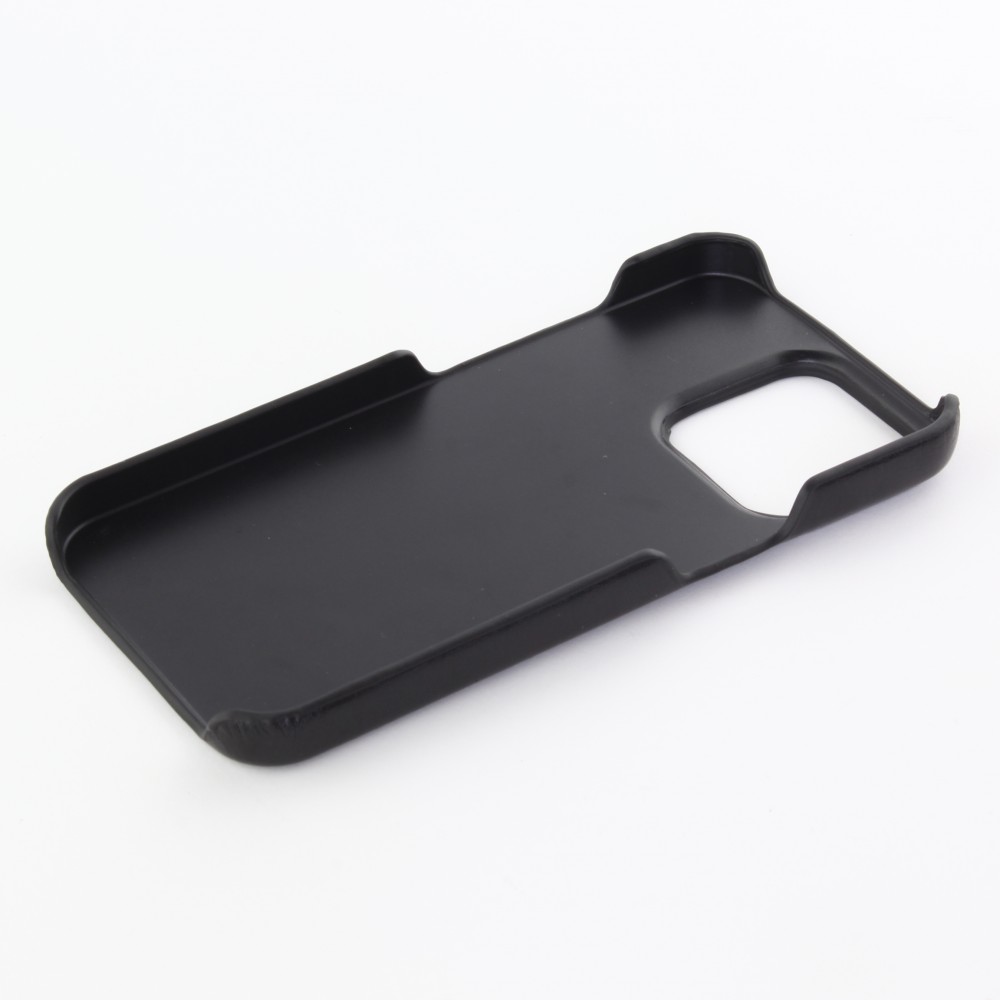 Coque iPhone 13 Pro - Basic cuir - Noir