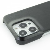 Coque iPhone 13 Pro Max - Basic cuir - Noir