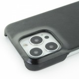 Coque iPhone 13 Pro - Basic cuir - Noir