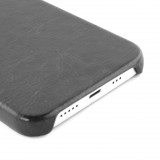Coque iPhone 13 Pro - Basic cuir - Noir