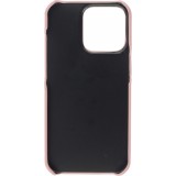 Coque iPhone 13 Pro - Basic cuir - Rose