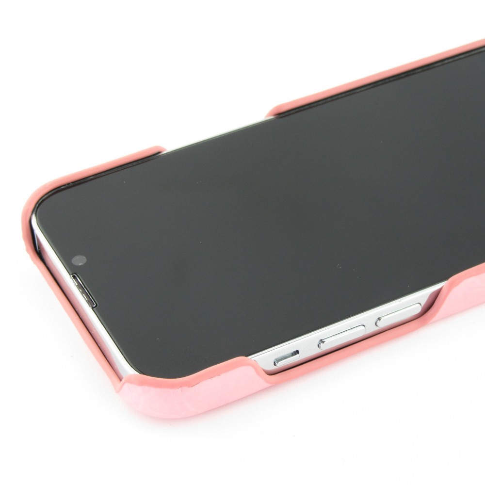 Coque iPhone 13 Pro - Basic cuir - Rose